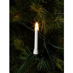 Konstsmide 1005-000 Weihnachtsbaum-Beleuchtung Kerze Außen netzbetrieben Anzahl Leuchtmittel 16 Glühlampe Klar Beleuchtete Länge: 10.5 m