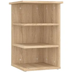 vidaXL Beistellregal Sonoma-Eiche 35x35x55 cm Holzwerkstoff