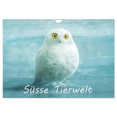Süsse Tierwelt / CH-Version / Geburtstagskalender (Wandkalender 2026 DIN A4 quer), CALVENDO Monatskalender