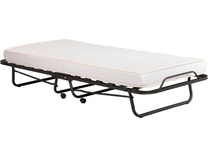 Gästebett HOME AFFAIRE Florenzia , schwarz (schwarz, schwarz), B:90cm H:110cm L:200cm, Faltbetten, Gästebett
