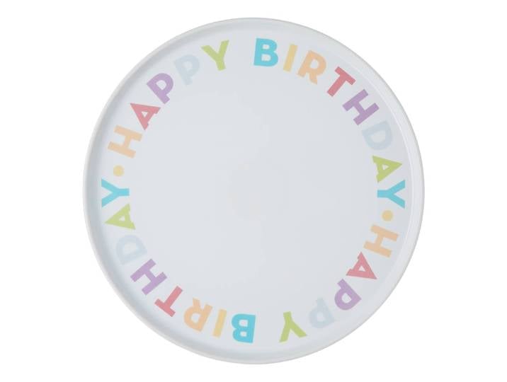 Assiette à gâteau Ø 32cm Blanc/Multicolore/Multicolore