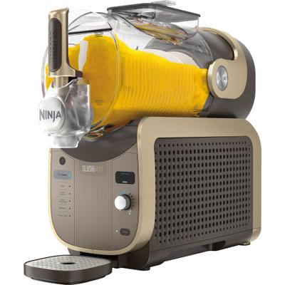 NINJA Slush-Eismaschine "SLUSHi MAX – Mokka FS605EUBR", braun (mokka), B:21,8cm H:50,2cm T:21,8cm, Eismaschinen, für gefrorene Getränke, SlushAssist-Technologie