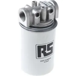 RS PRO, Zubehör Elektroinstallation, Einbaufilter 65 l/min 10 Micron Anzeige