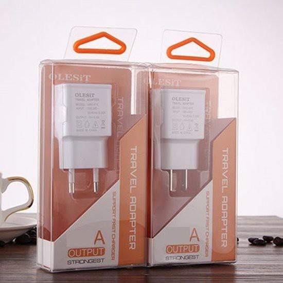 Olesit USB Oplader Set met 1.5M Type-C Kabel Zwart voor Sony USB C Modellen, 5V 2A 10W, UNS-1538