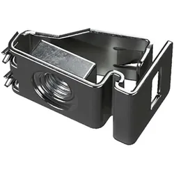 Rittal 4165.500 Rack Zubehör Käfigmutternpack, Serverschrank Zubehör, Grau