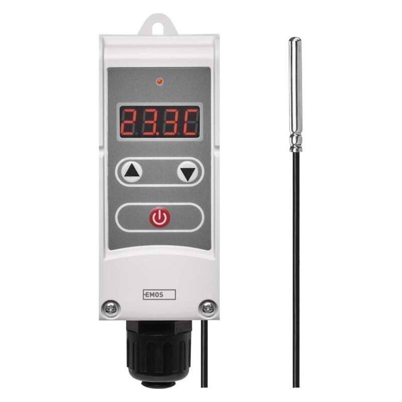 Emos Anlege-Thermostat mit Fernfühler P5684, manuell (P5684)