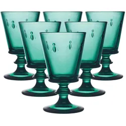 La Rochère 24 cl - Glas - Mørkegrøn, Weingläser, Grün