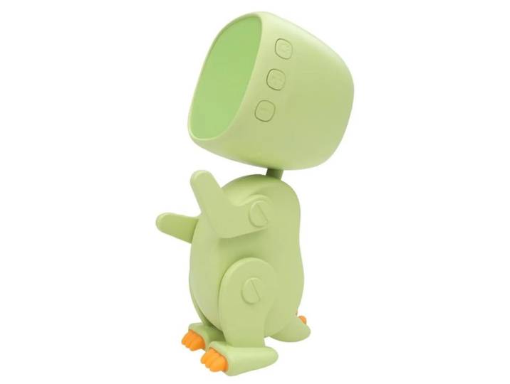Wecker Roboter Dino Grün
