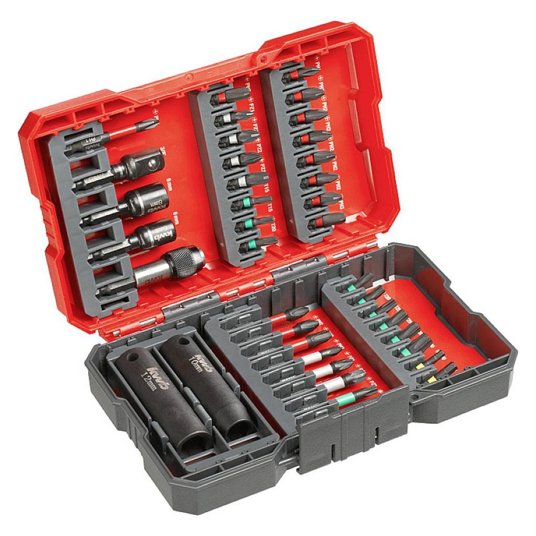kwb Bitbox Impact 39tlg L-Box (Innensechskant, Kreuz Pozidriv PZ) (109010)