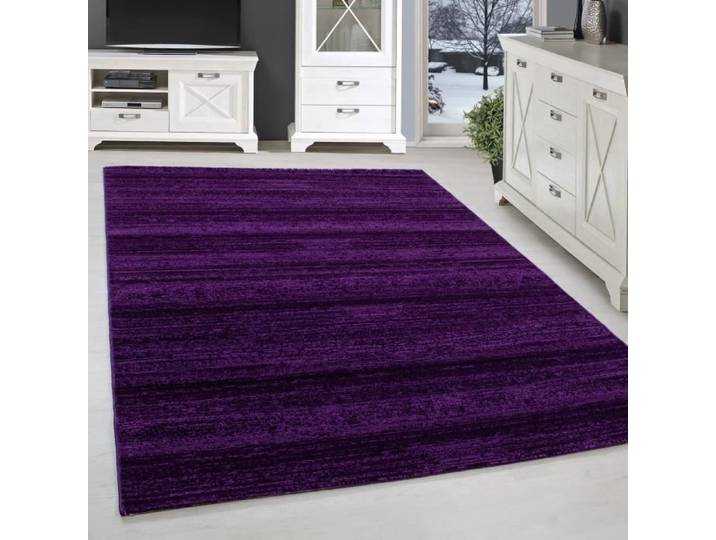 Tapis Moderne - Mesked - Violet - Uni - 200x290 cm