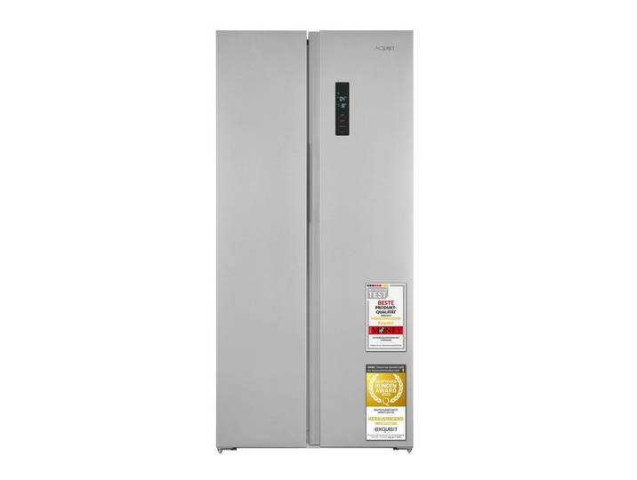 exquisit Side-by-Side SBS39-440E, 170 cm hoch, 78 cm breit, LED-Beleuchtung, Schnellgefrierfunktion, No-Frost