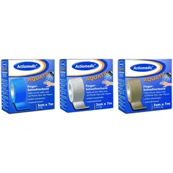Actiomedic AQUATIC Schnellverband 3 cm x 7 m selbsthaftend