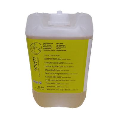 Sonett Waschm Col 20°-60°C Mint Lem Kanister 10 lt l Liquidum