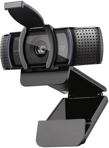 Logitech C920s HD Pro Full HD-Webcam 1920 x 1080 Pixel, 1280 x 720 Pixel Klemm-Halterung