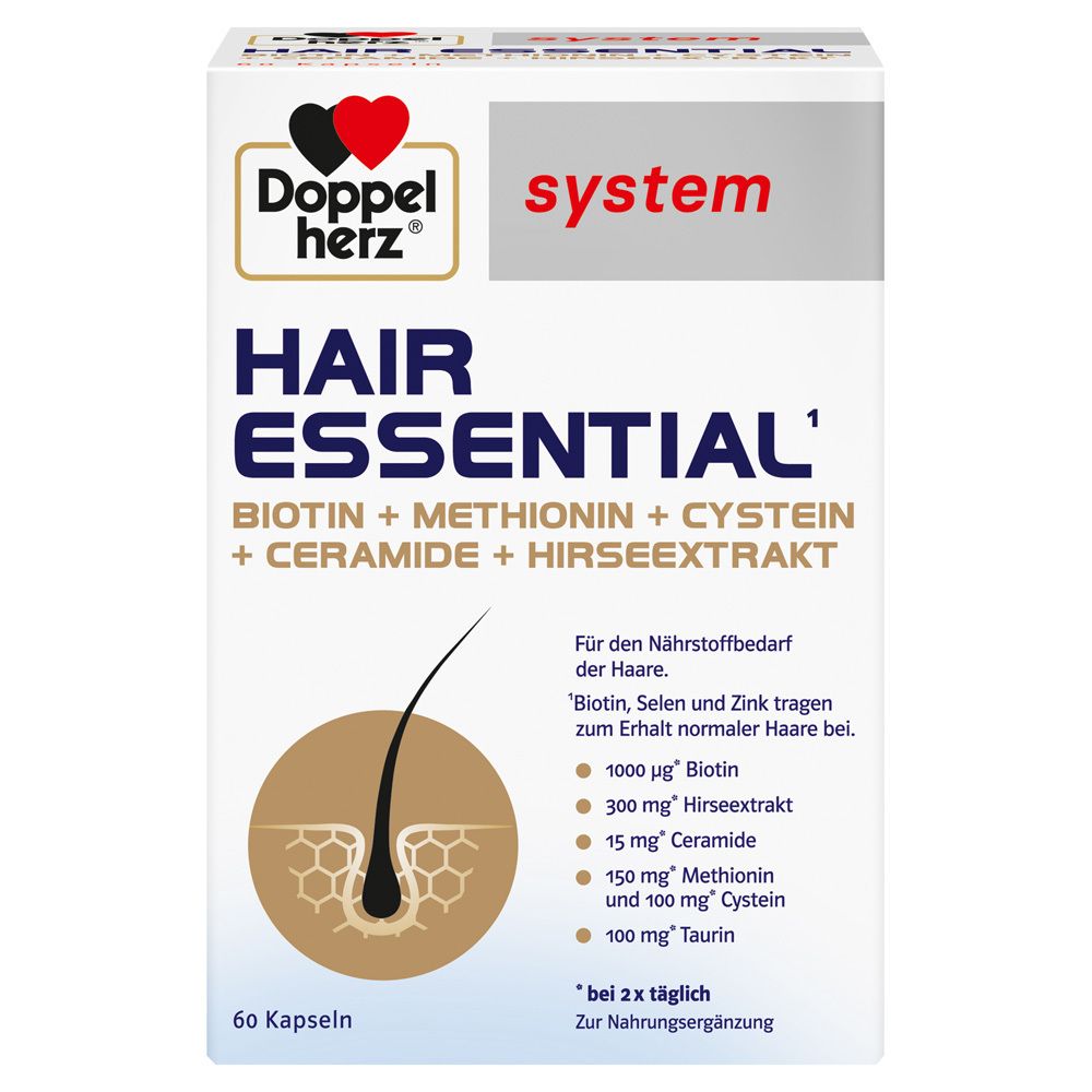 Doppelherz Hair Essential system Kapseln 60 St