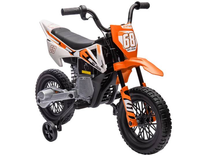 Aiyaplay Elektromotorrad, Orange, Metall, 56x70x107 cm, Freizeit & Co, Gartenspielzeug, Kinder-Elektrofahrzeuge