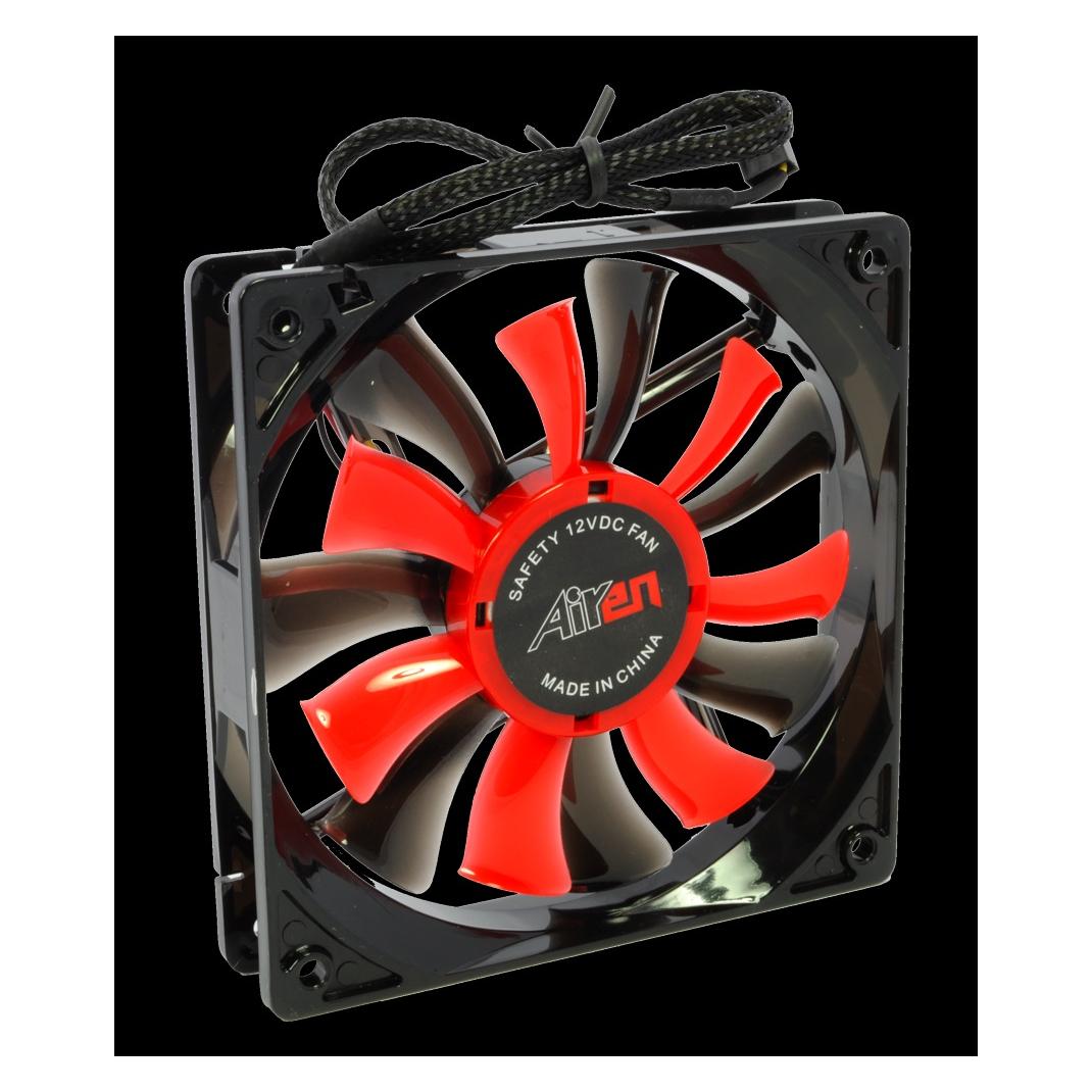 Airen FAN DualWings 120E Lüfter / 120 x 120 x 25 mm / Doppelflügel / extrem leistungsstark / 21,7 dB (120 mm, 4x) (AIREN - FDW120E)