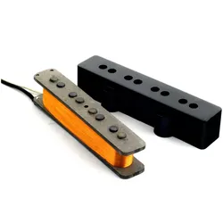 Kloppmann Pickup E-Bass Kloppmann JB71 Bridge Blk Aged Black, Alnico, Singlepick... - Pickup E-Bass
