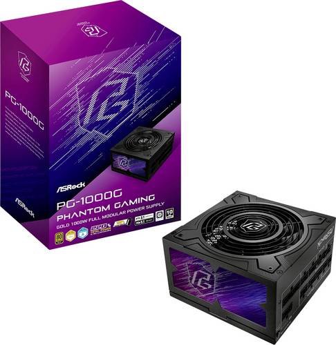 ASRock Phantom Gaming PG-1000G PC Netzteil 750W ATX 80PLUS Gold