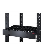 APC Horizontal Cable Manager Single-Sided with Cover Rack-Kabelführungsplatte mit Abdeckung Schwarz 1U für P/N: SMTL1000RMI2UC SMX1000C SMX1500RM2UC SMX1500RM2UCNC SMX750C SMX750CNC (AR8612)
