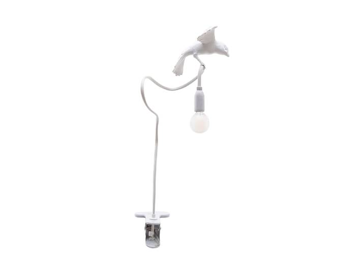 LED Design Tischlampe „Bird Cruising“ Weiss Seletti