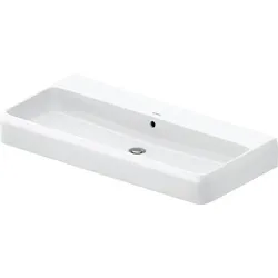 Wandwaschtisch Unterseite glasiert „Qatego“ 100 × 47 × 15 cm, ohne Hahnlochbohrung