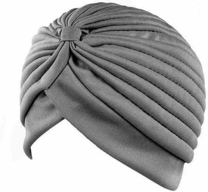 INF Bonnet chimio doux pour patients atteints de cancer Gris foncé