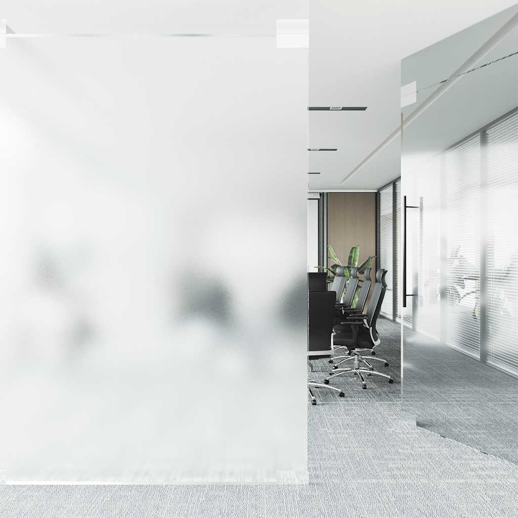 vidaXL Films pour fenêtre dépoli blanc PVC