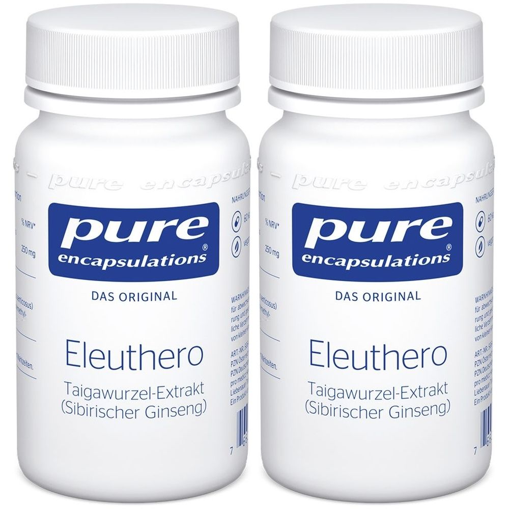 Pure Encapsulations Eleuthero Kapseln 2x 2x60 St
