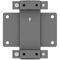 Multibrackets Rohrklemme Ø50mm, zu Pro System, Metall, Beamer Halterung, Schwarz
