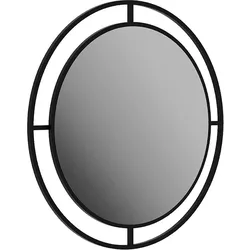 Spiegel Bubble ca. 57 cm Schwarz