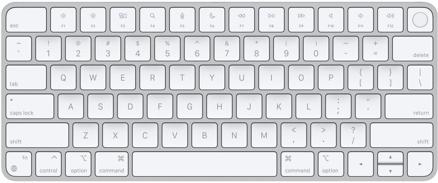 Apple Magic Keyboard 2021 Touch ID   Silber   ES - Refurbished