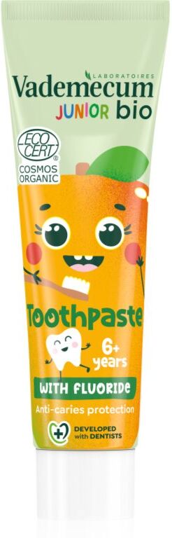 Vademecum BIO Junior dentifrice pour enfants au fluorure à partir de 6 ans Minty Mango 50 ml