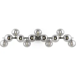 Wandleuchte Dallas Chromfarben max. 28 Watt Wandlampe