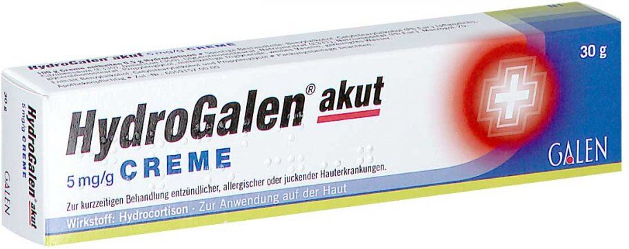Hydrogalen akut 5 mg/g Creme