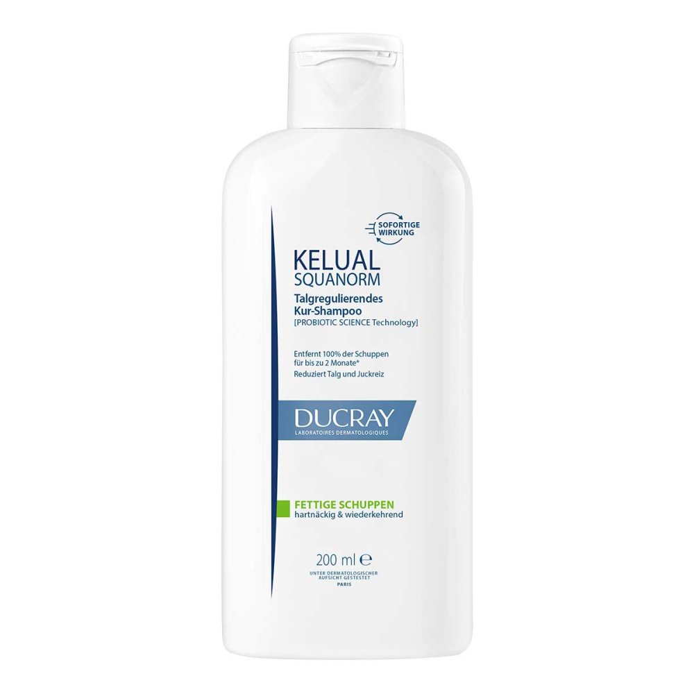 PIERRE FABRE DERMO KOSMETIK GmbH DUCRAY KELUAL SQUANORM Shampoo Fettige Schuppen 19179585