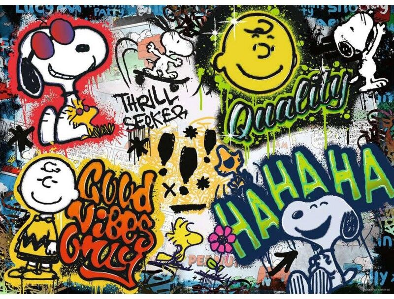 Ravensburger Puzzle 500 pièces - Snoopy Graffiti