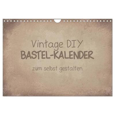 Vintage DIY Bastel-Kalender (Wandkalender 2027 DIN A4 quer), CALVENDO Monatskalender