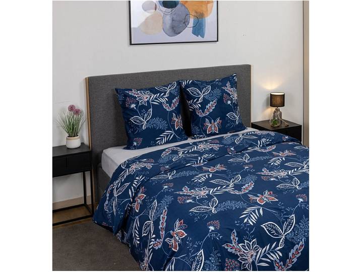 Bettwäsche KAJAL 200x210cm + 2*65x65cm perkalbaumwolle