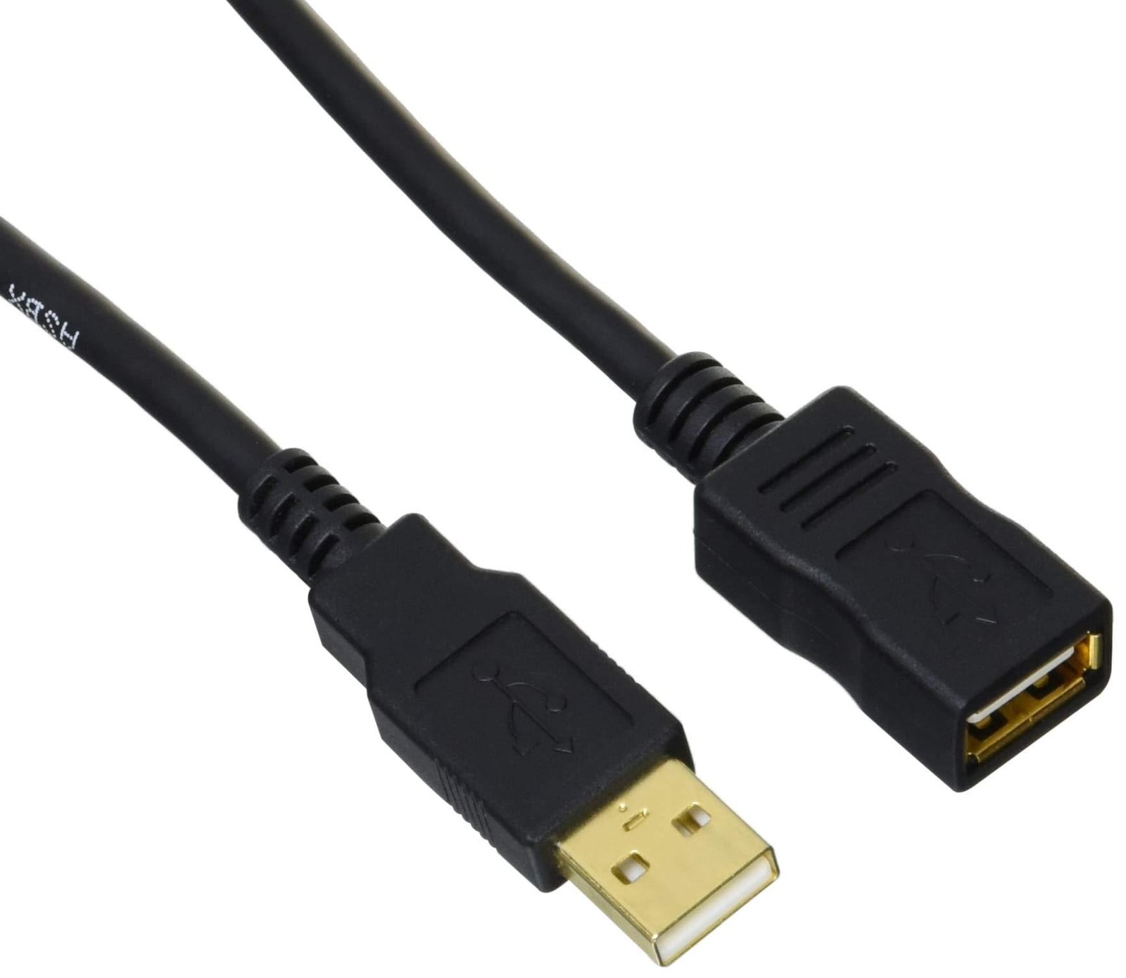 AmazonBasics USB 2.0 A kabel, mannelijk naar vrouwelijk, 2 meter, zwart