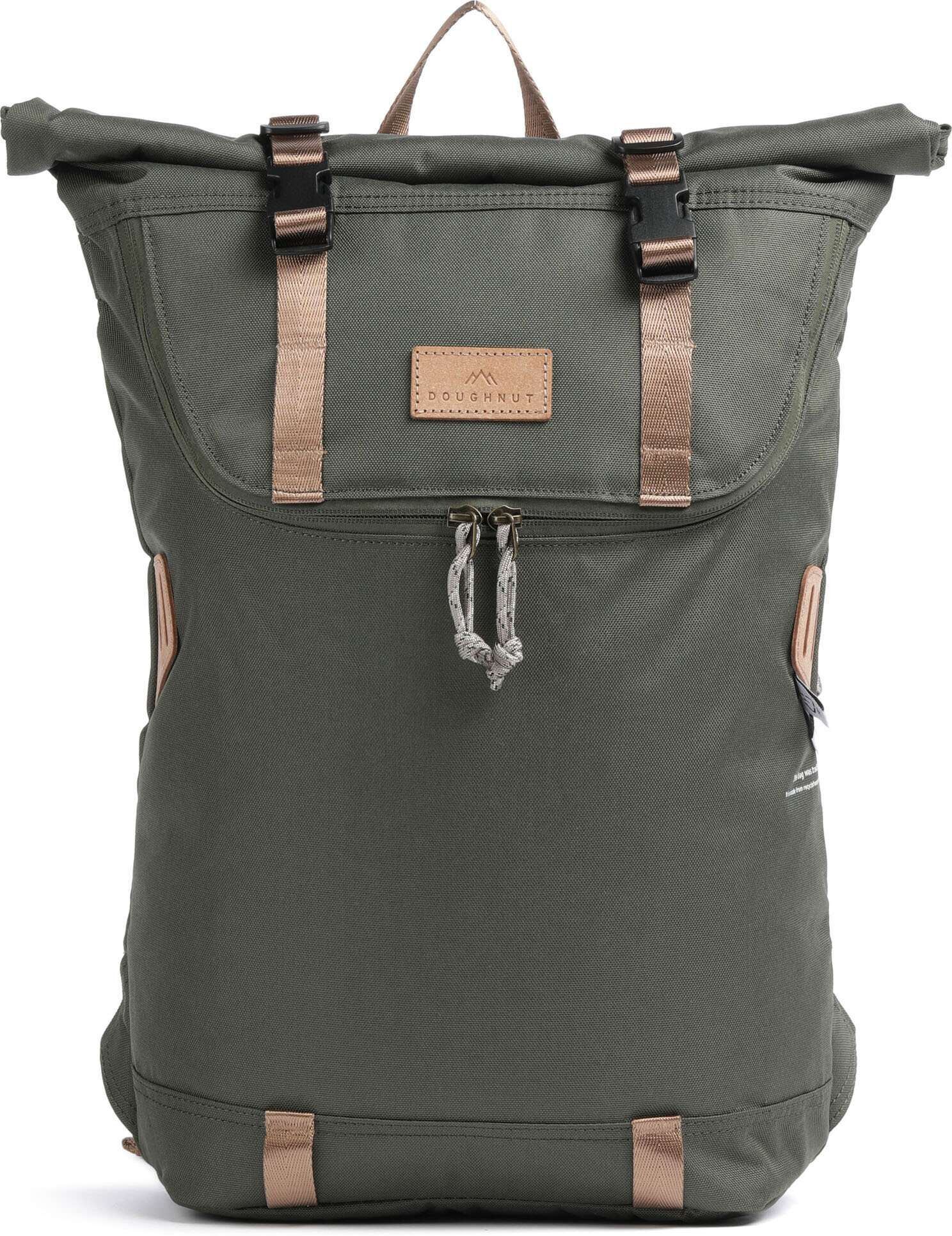 Doughnut Reborn Christopher Small Rolltop Rucksack, grün