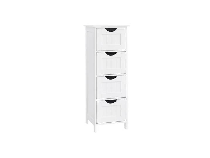 Hansiro Beistellschrank Mexico City, Weiß, 30x82x30 cm, Badezimmer, Badmöbel, Midischränke