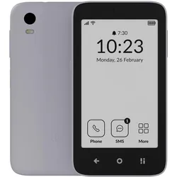 Mudita Kompakt (32 GB, Grey, 4.30", Hybrid Dual SIM + eSIM, 4G), Smartphone, Grau