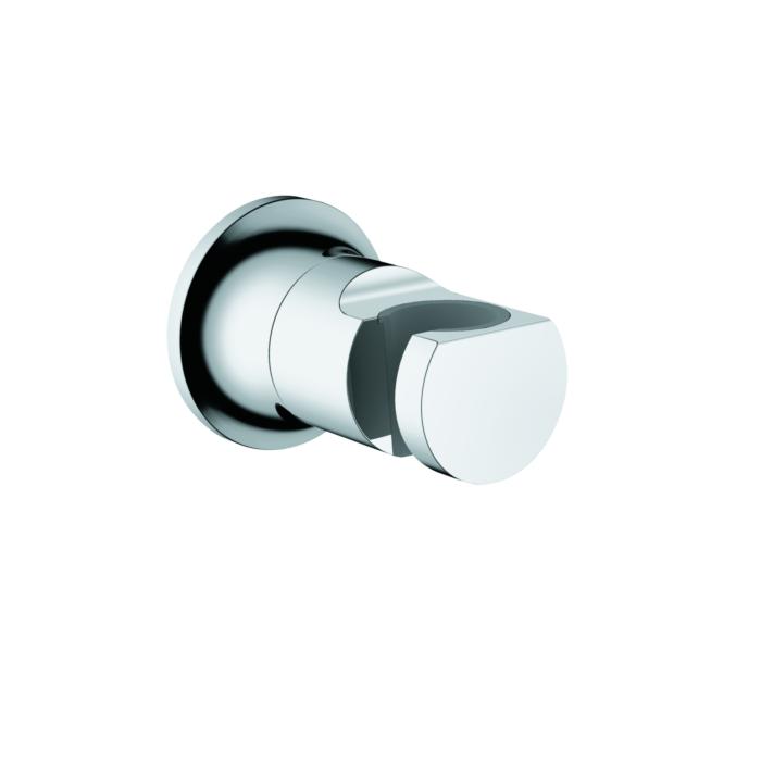 Kludi Nova Fonte Wand-Brausehalter 2055205-35 zur starren Wandmontage, chrom