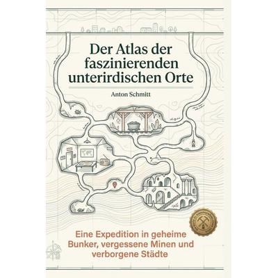Der Atlas der faszinierenden unterirdischen Orte, Gebundene Ausgabe von Anton Schmitt, BoD - Books on Demand, 978-3-695-38284-2