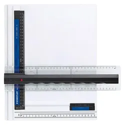 Staedtler, Unterlage, Mars 661 - A4 (210x297 mm) - Schwarz - Weiss - Kunststoff (21 x 29.70 cm)