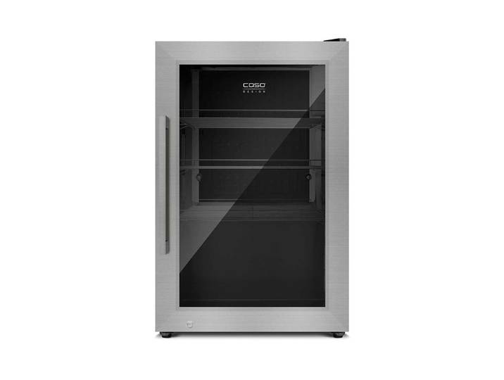 Caso BBQ Cooler Inox S-R Weinschrank Schwarz rechts