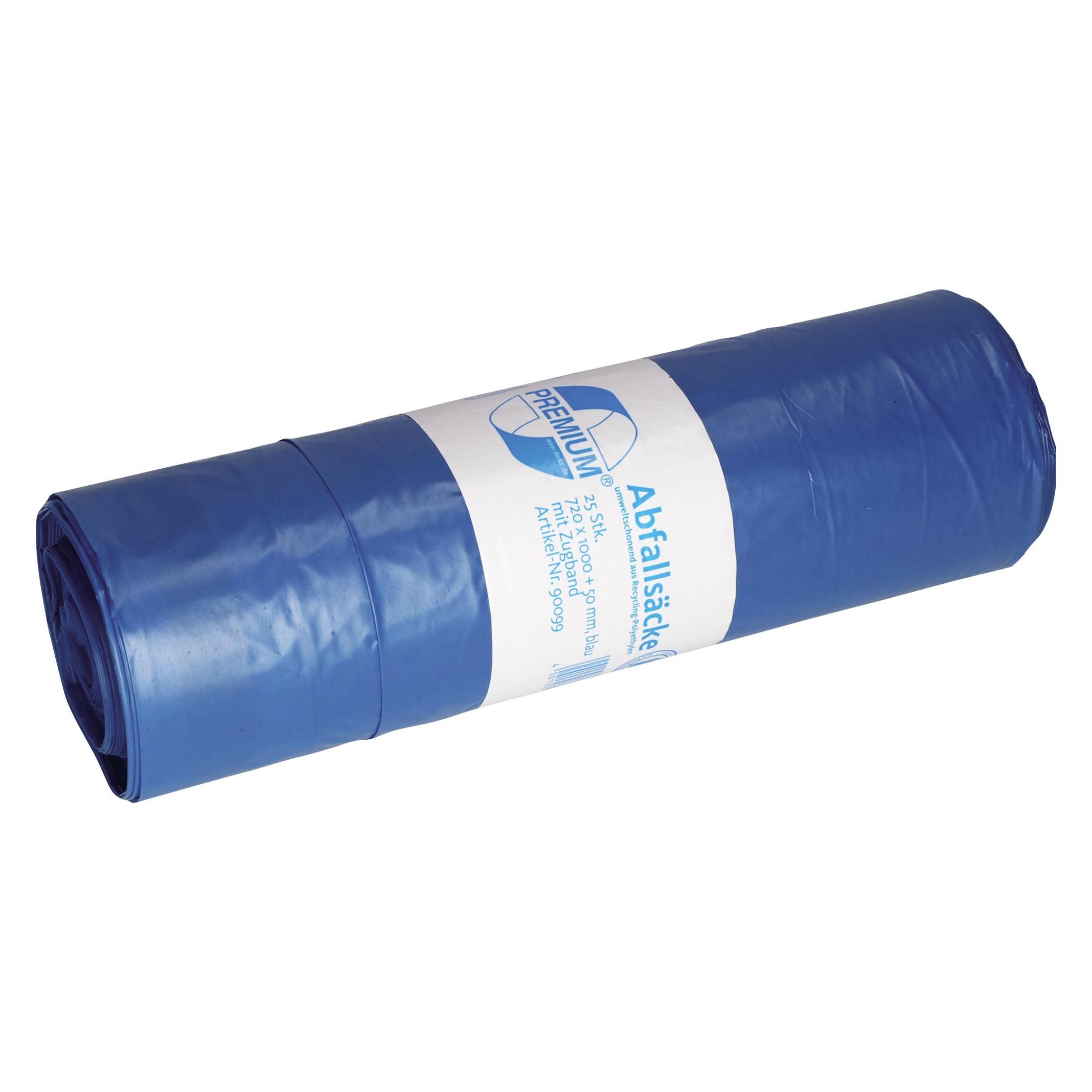 Deiss Premium Müllsack LDPE 90099, 120 Liter - 1 Rolle (25x, 120 l) (90099)