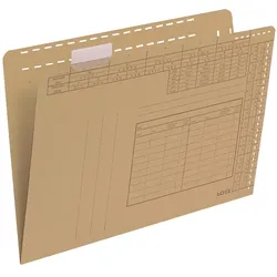 Leitz, Mappe, Einstellmappe DIN A4 250g/m2 Natronkarton (A4, 100x)