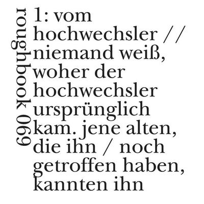 die mappe hochwechsler, Taschenbuch von Ulf Stolterfoht, Urs Engeler, 978-3-907369-20-3